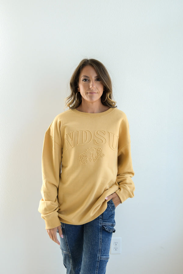 NDSU Easley Embossed Comfort Crew